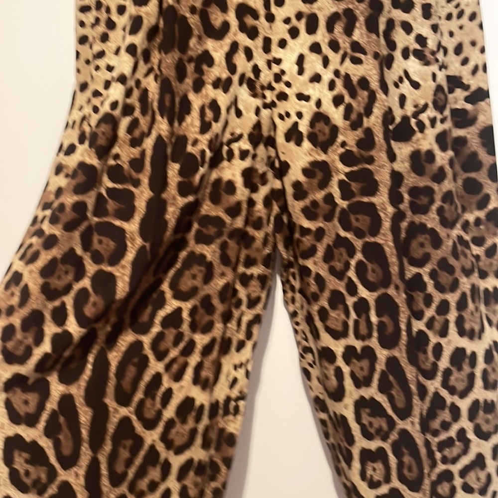 Dolce Gabbana silk leopard 🐆 jumpsuit - Picture 5 of 11